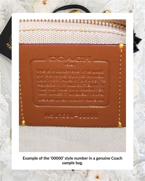 coach bag serial numbers 2022.